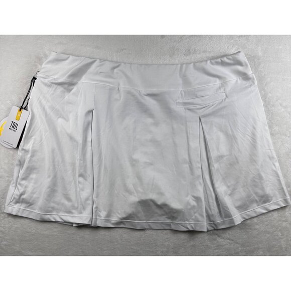 Tail White Label XL Womens White Golf Skort With UPF 50+ Sun Protection - Picture 11 of 12